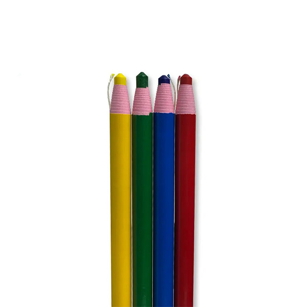 lÁpiz de cera – colores rojo, amarillo, verde, azul