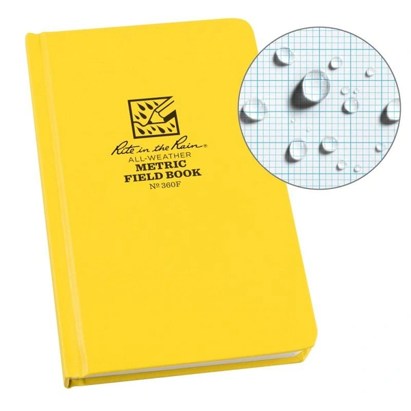 libreta impermeable topogrÁfica rite in the rain mod. 360f metric field